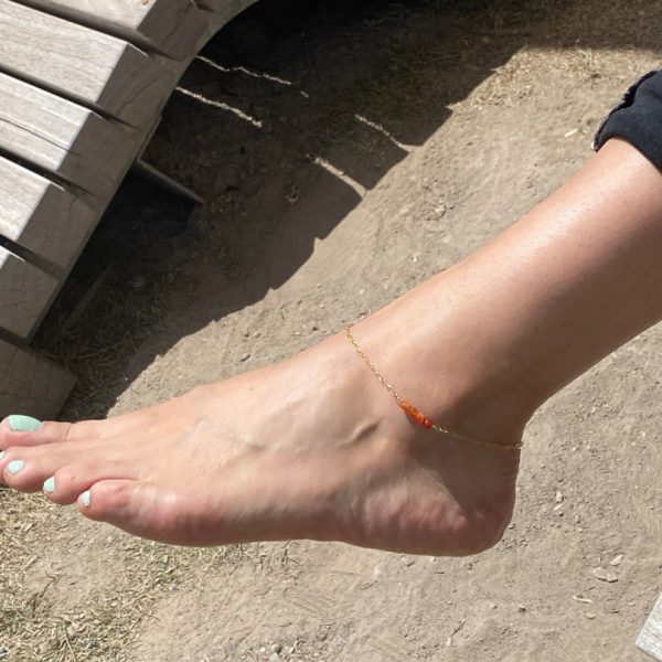Coral Anklet - Image 2