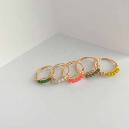 Frosted Opaque Rings
