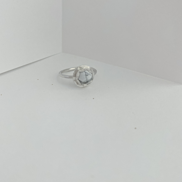 Marbile Flower Ring - Image 2