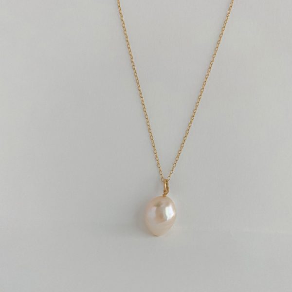 Tiny Pearl Necklace - Image 2