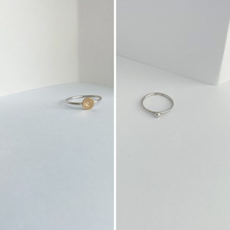 Stack Rings Love+Faith