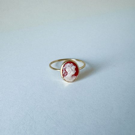 Cornelian Cameos Ring