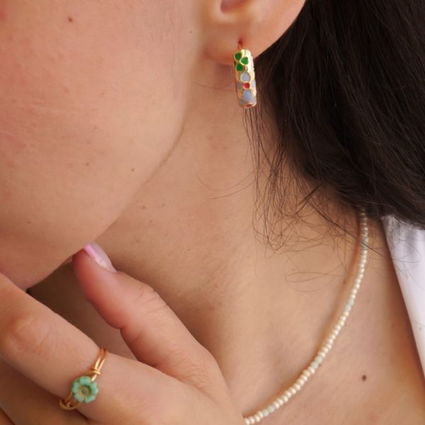 Enola Hoops Earrings - Image 3