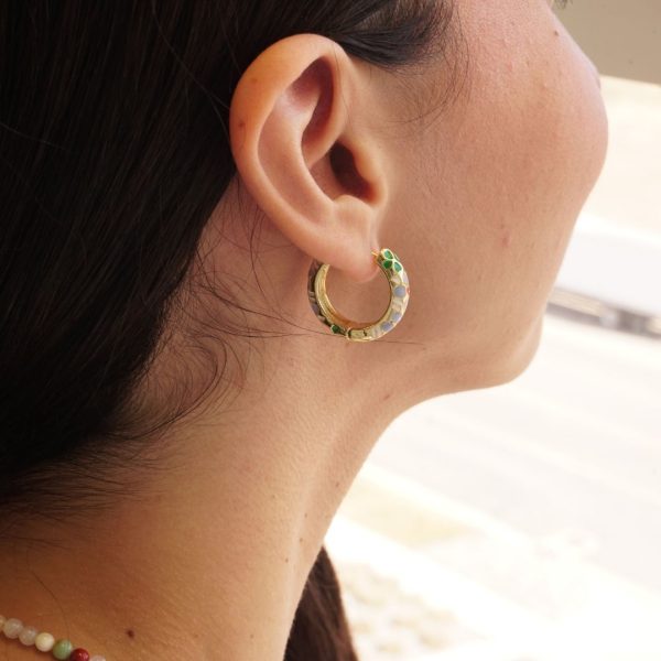 Enola Hoops Earrings - Image 2