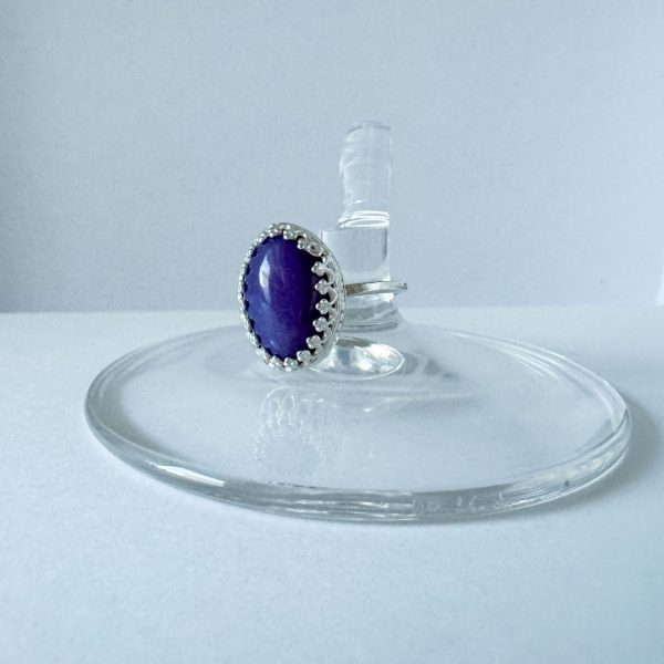 Oval Amethyst Ring