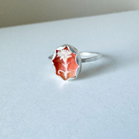Carnelian Bloom Ring