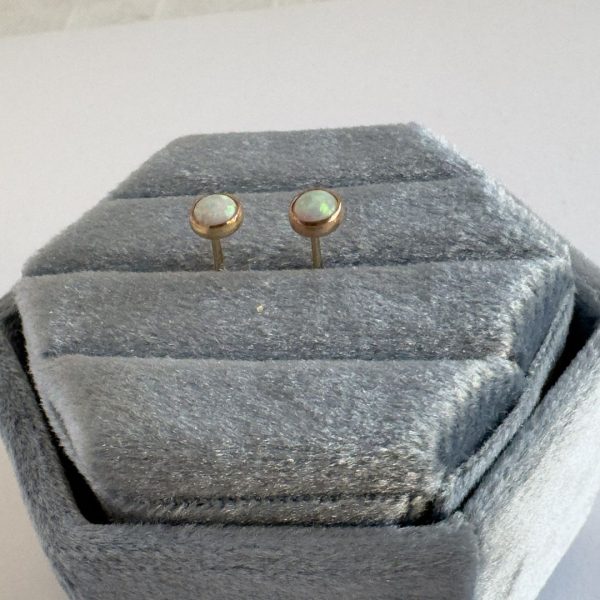 Opal Stud Earrings - Image 2