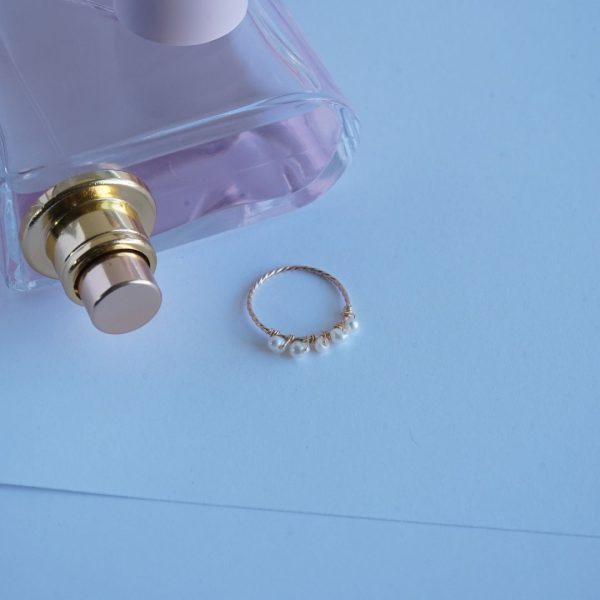 Twisted Pearl Ring - Image 3