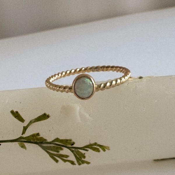 Twisted Opal Ring - Image 3