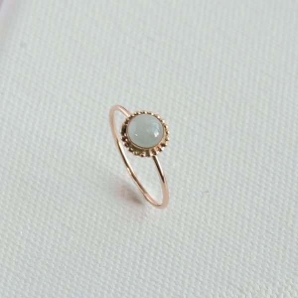 Vintage Aquamarine Ring - Image 2