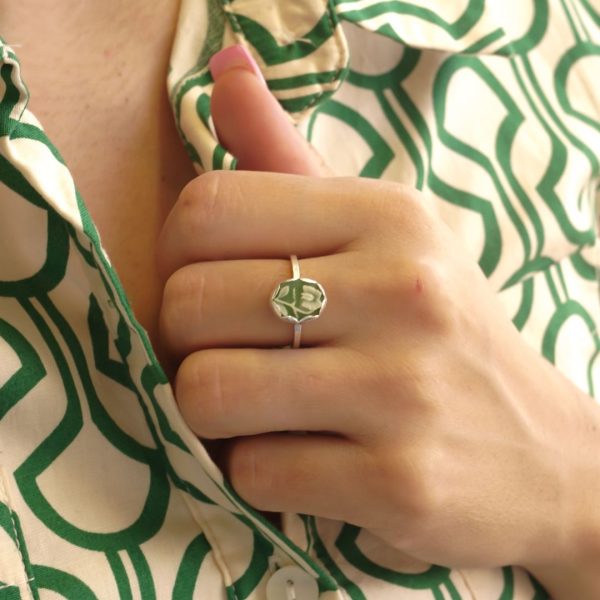 Vintage Floral Ring - Image 4